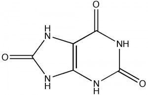 Formule chimique de l'acide urique